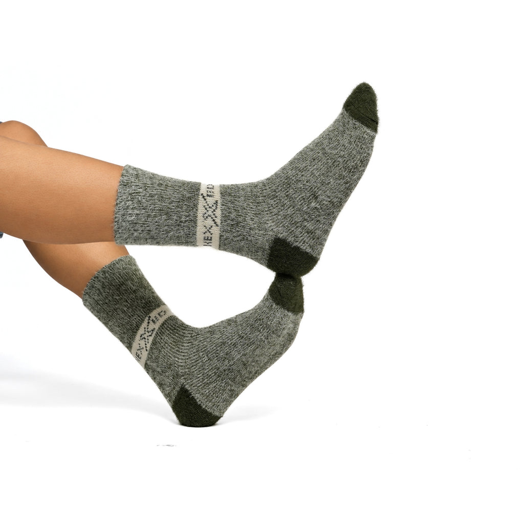 HEXXED Alpine Warm Winter Crew Socks (Pack of 4)