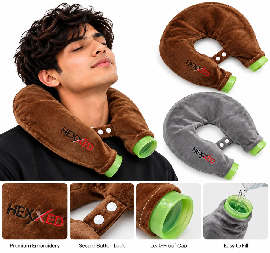 HEXXED CozyNeck Hot Water Bottle