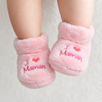HEXXED CozyTots Baby Winter Booties (Pack of 4)