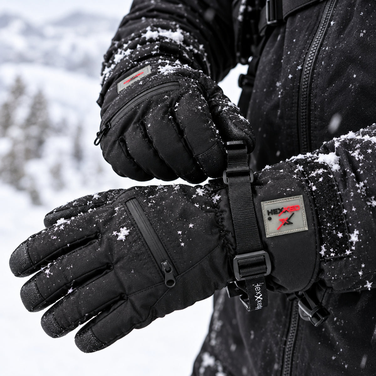 HEXXED Men's Winter Gloves