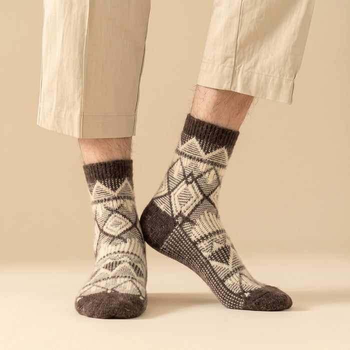 HEXXED AriaLoom Unisex Winter Crew Socks (Pack of 4)