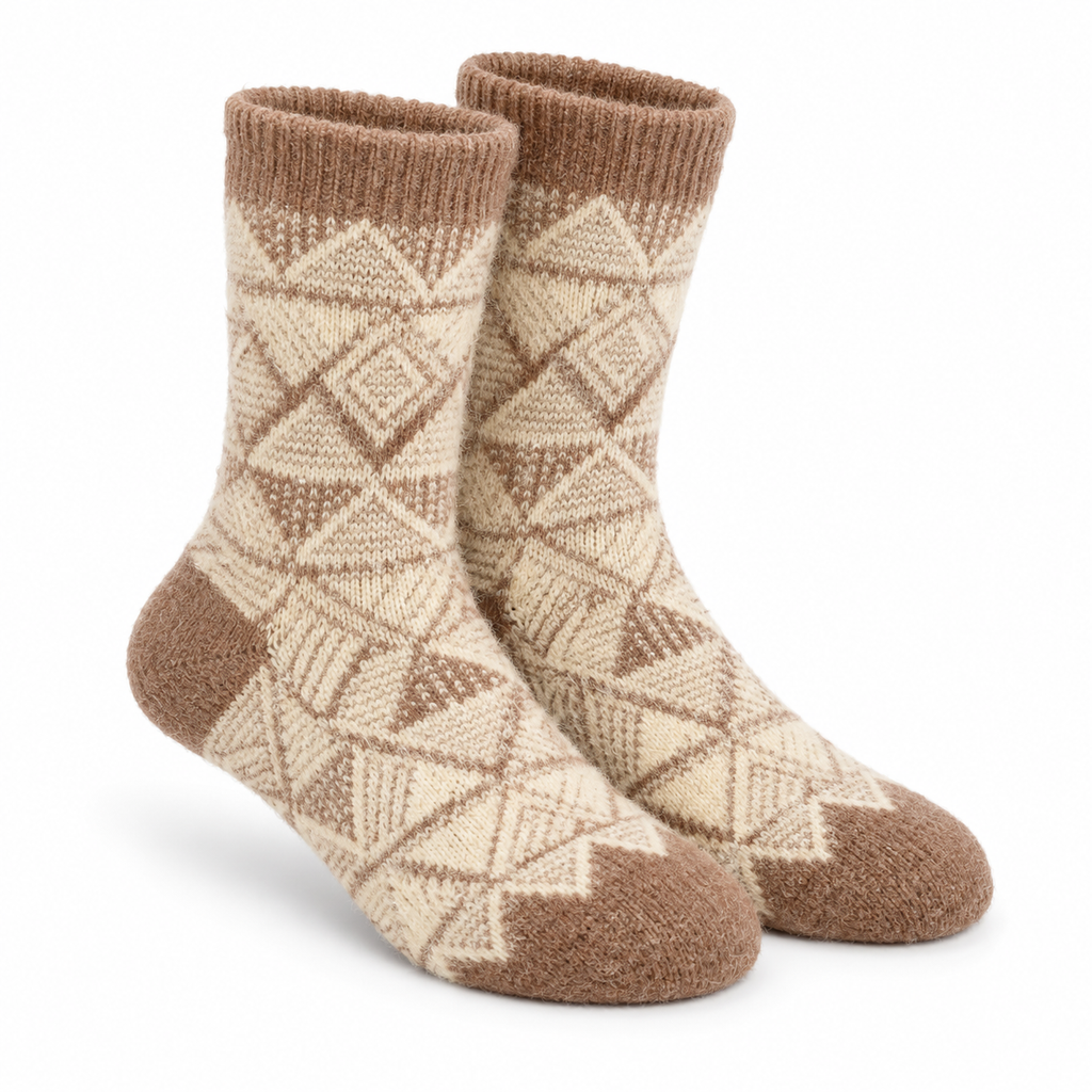 HEXXED AriaLoom Unisex Winter Crew Socks (Pack of 4)