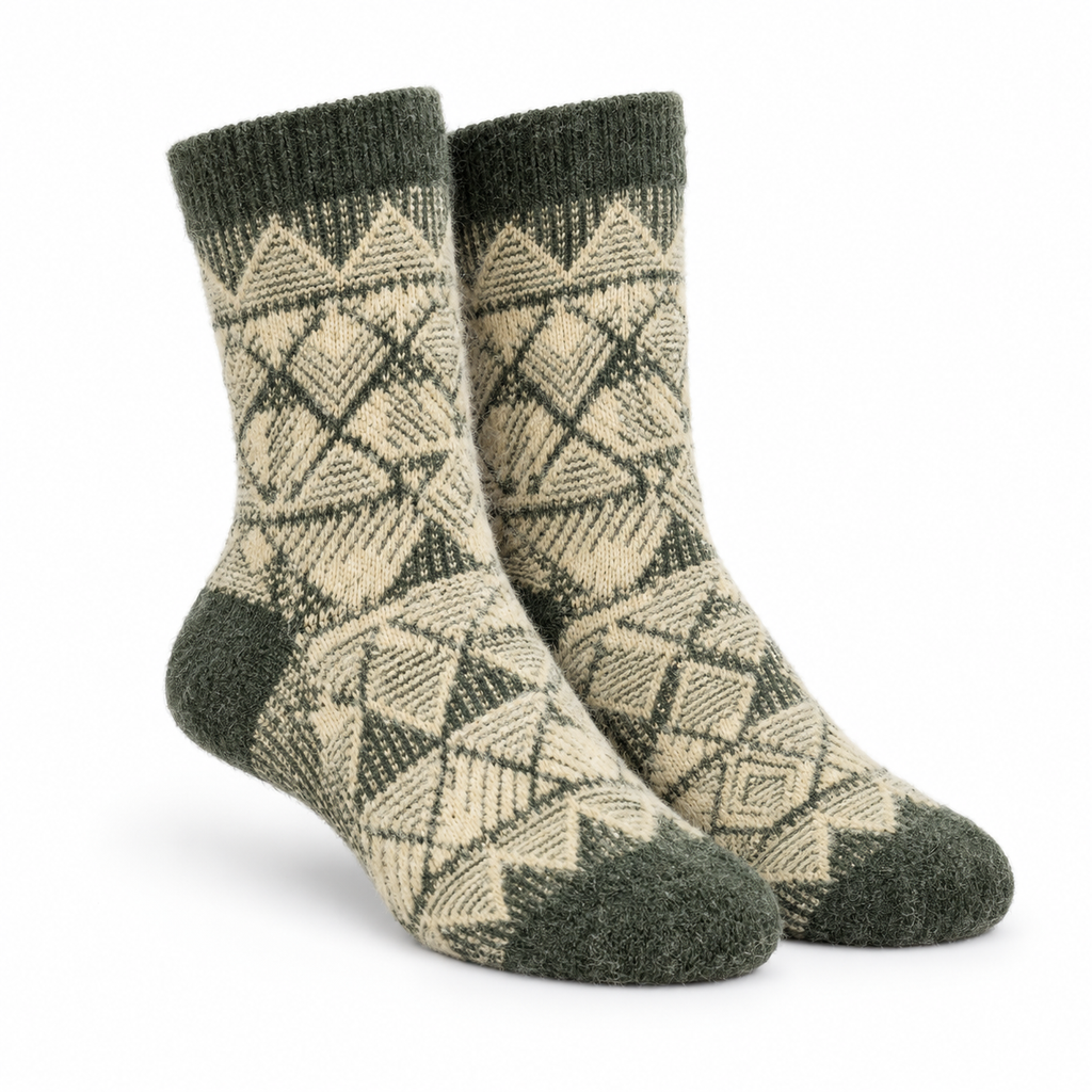 HEXXED AriaLoom Unisex Winter Crew Socks (Pack of 4)