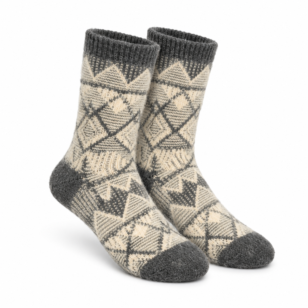 HEXXED AriaLoom Unisex Winter Crew Socks (Pack of 4)