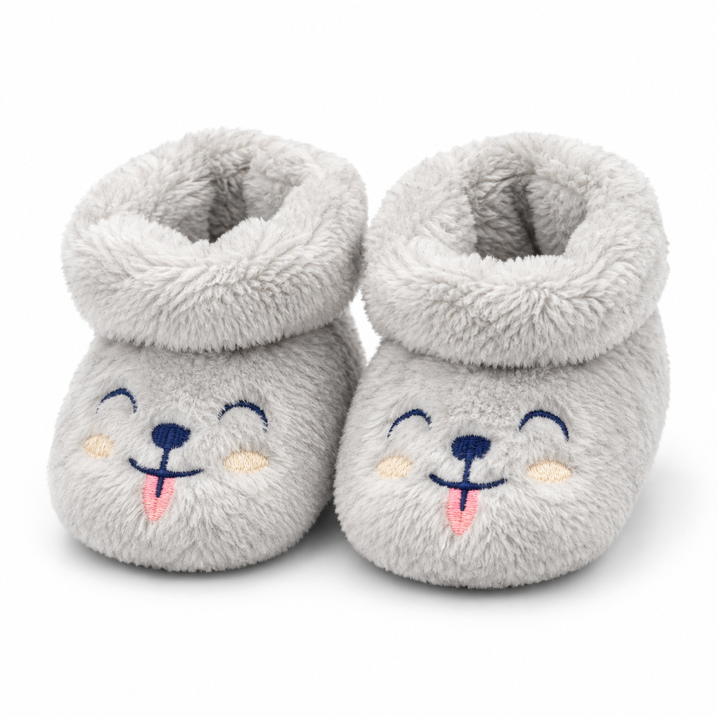 HEXXED CozyTots Baby Winter Booties (Pack of 4)