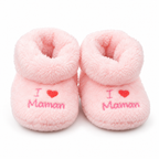 HEXXED CozyTots Baby Winter Booties (Pack of 4)