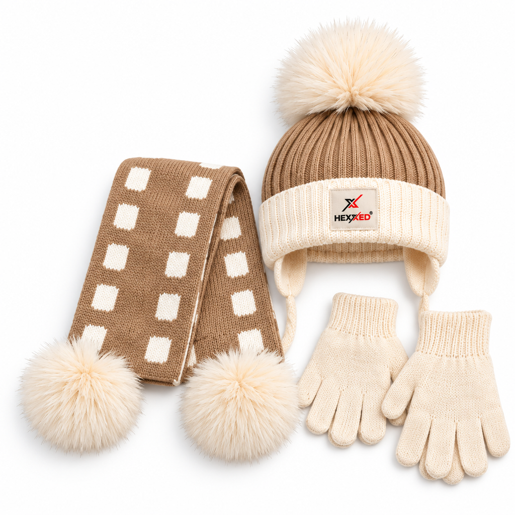 HEXXED 3-Piece Winter Cap Set