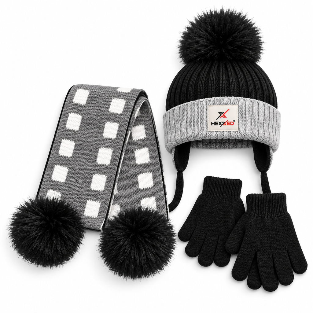 HEXXED 3-Piece Winter Cap Set