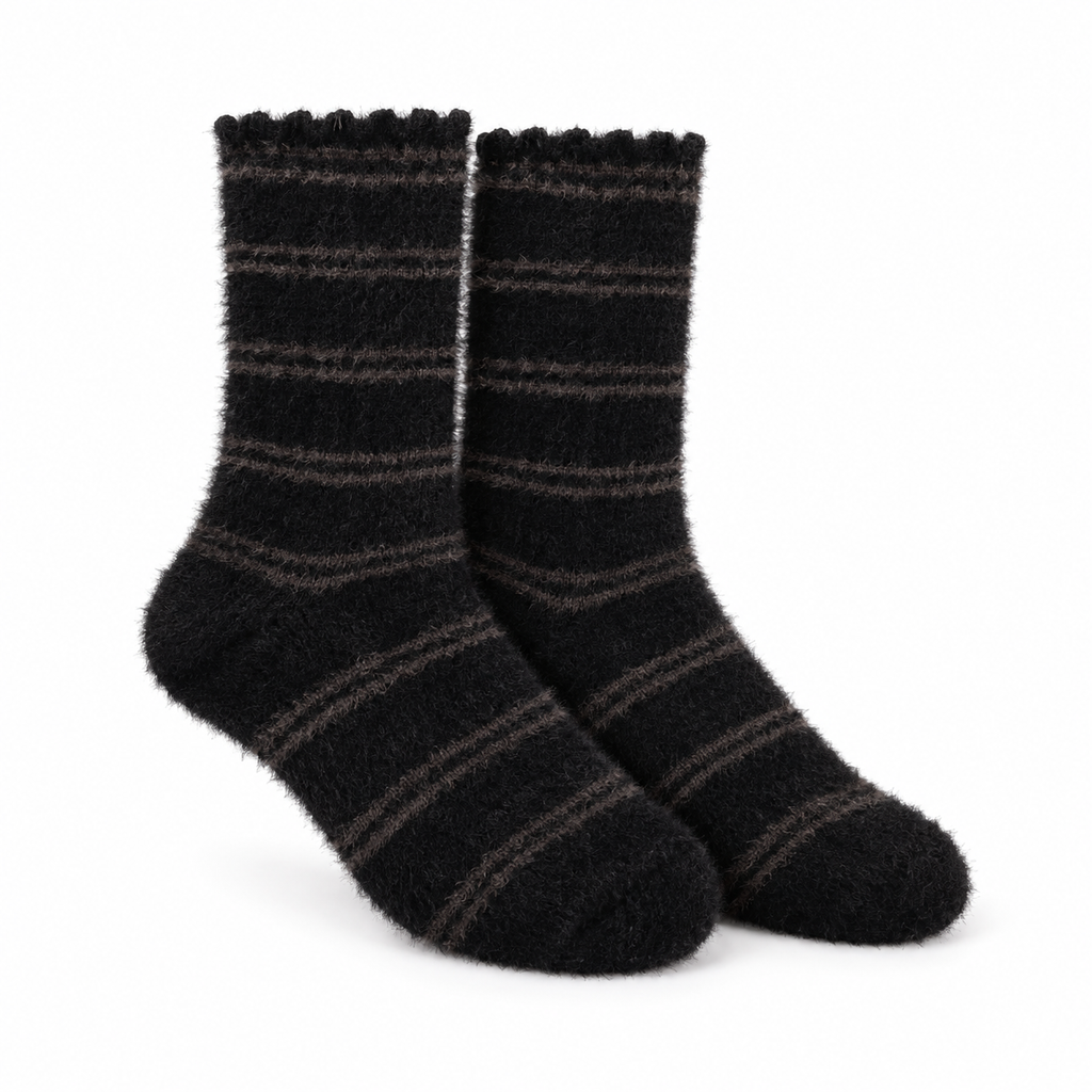 HEXXED LioraLine Women's Winter Crew Socks (Pack of 4)