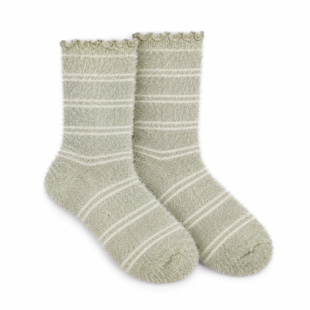 HEXXED LioraLine Women's Winter Crew Socks (Pack of 4)