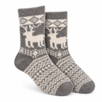 HEXXED Nordelle Reindeer Winter Crew Socks (Pack of 4)