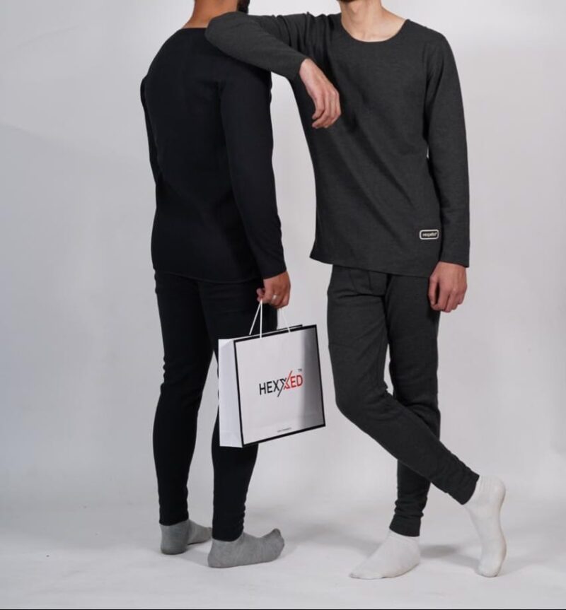 HEXXED MEN’S THERMO SET Grey 15-5