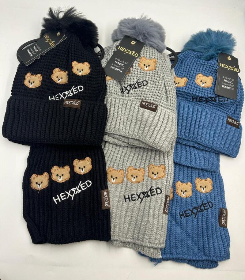 HEXXED Kids’ Cap and Muffler Set(E9-1)
