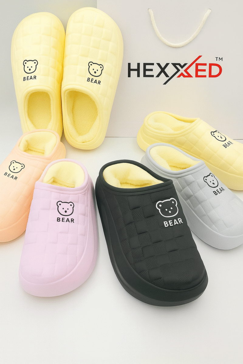 HEXXED Unisex Winter Slippers (F27-21)